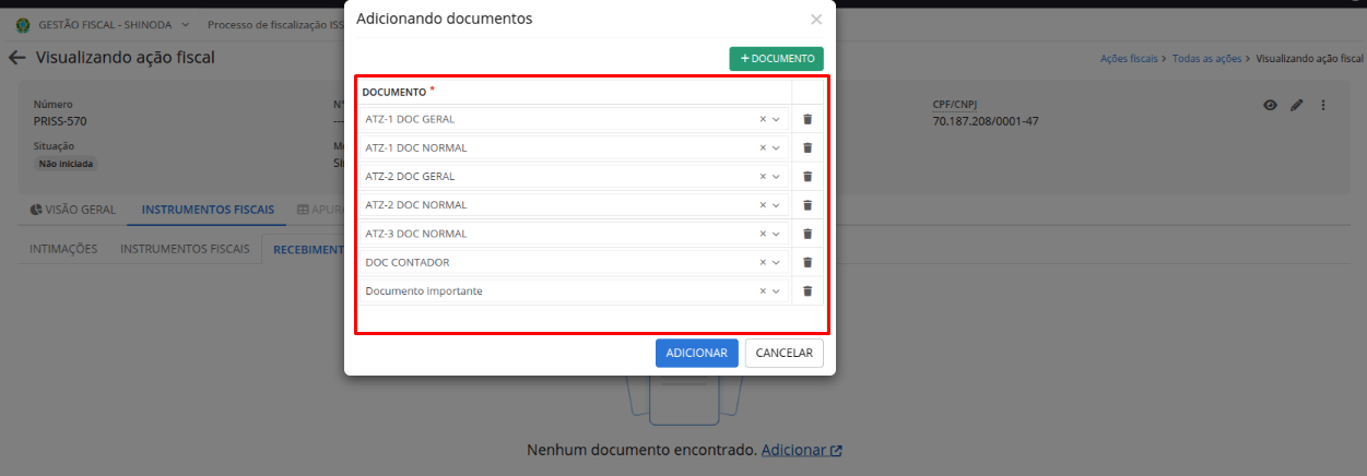 executando