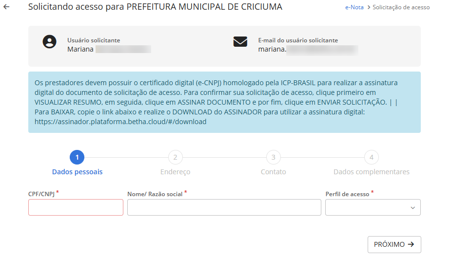 executando