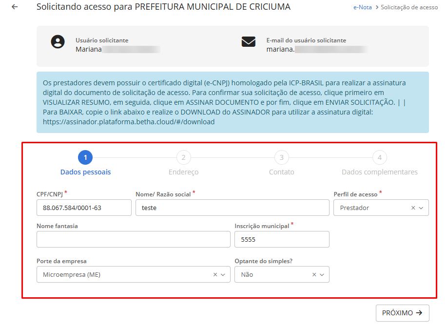 executando