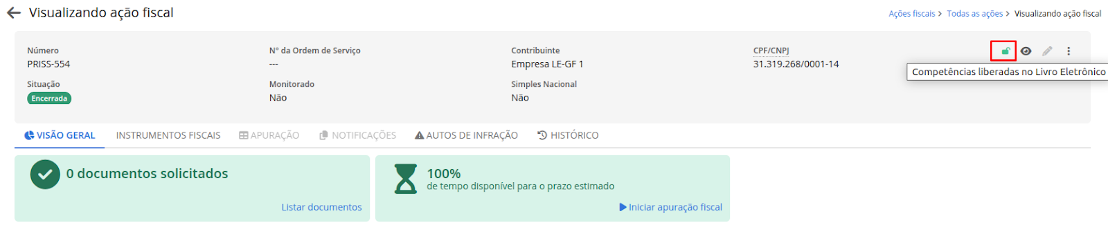 executando